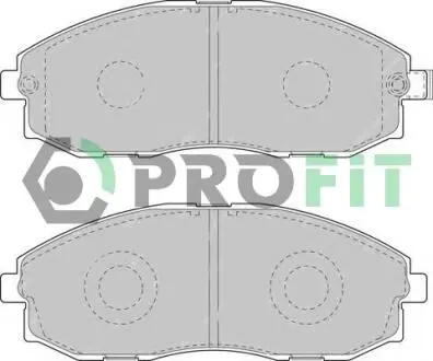 50001498 Колодки гальмівні дискові PROFIT підбір по vin на Brocar