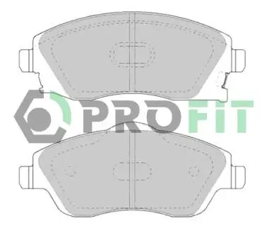 50001424 Колодки гальмівні дискові PROFIT підбір по vin на Brocar