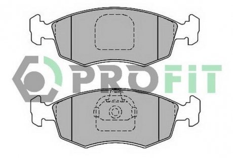 50001376 Колодки гальмівні дискові PROFIT підбір по vin на Brocar