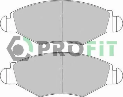 50001378 Колодки тормозные дисковые PROFIT підбір по vin на Brocar