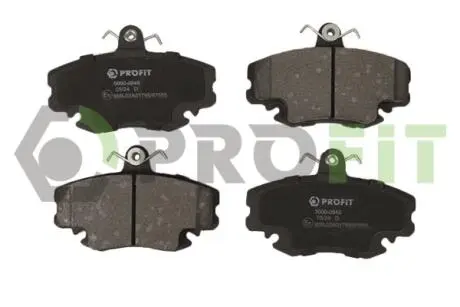 50000845 Колодки гальмівні дискові PROFIT підбір по vin на Brocar