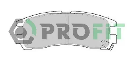 50000803 Колодки тормозные дисковые PROFIT подбор по vin на Brocar