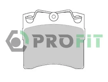 50000722 Колодки тормозные дисковые PROFIT подбор по vin на Brocar