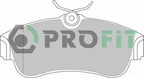 50000604 Колодки тормозные дисковые PROFIT подбор по vin на Brocar