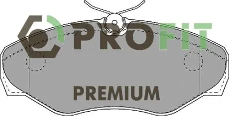 50051515 Колодки гальмівні дискові PROFIT підбір по vin на Brocar