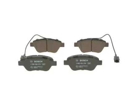 0986495378 Колодки гальмівні дискові BOSCH підбір по vin на Brocar