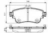 0986495299 Колодки торм. пер. A/B/GLA-Class BOSCH підбір по vin на Brocar