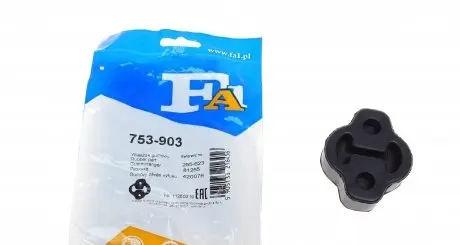 753903 Резинка глушителя Nissan Micra 1.0-1.4 -03/Primera 1.6-2.0 16V 96-01 FA1 подбор по vin на Brocar