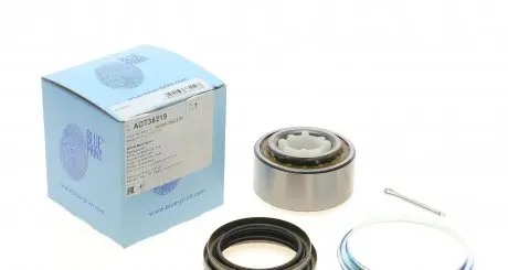 ADT38219 Підшипник маточини (передньої) Toyota Carina/Corolla/Rav4 83-02 (33x74x38) (к-кт) BLUE PRINT підбір по vin на Brocar