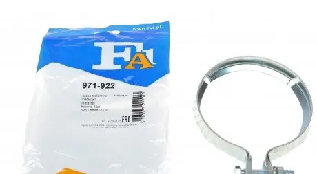 971922 Хомут глушителя MB (d=116mm) FA1 подбор по vin на Brocar