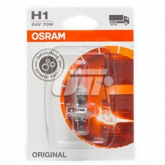 6415501B Автолампа Osram 6415501b Original Line H1 P14,5s 70 W прозрачная OSRAM подбор по vin на Brocar