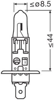 64150SV201B Автолампа галогенова 55W OSRAM підбір по vin на Brocar