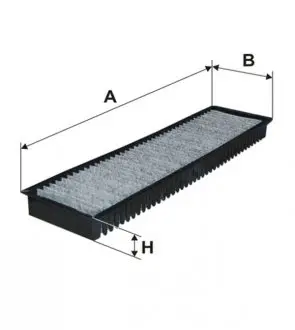 WP9141 Фильтр салона угольный WIX FILTERS подбор по vin на Brocar