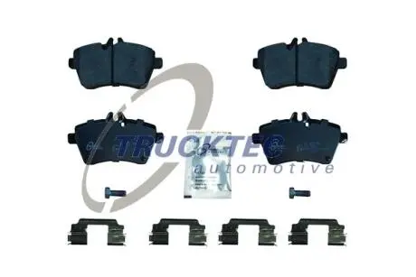 0235148 Колодки тормозные передние TRUCKTEC подбор по vin на Brocar