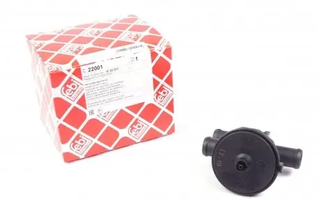 22001 Кран пічки Opel Astra F/ Omega B/ Vectra B 92-02 FEBI BILSTEIN підбір по vin на Brocar