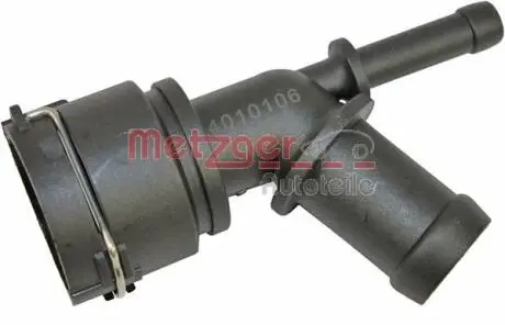 4010106 Фланець системи охолодження пластиковий METZGER підбір по vin на Brocar