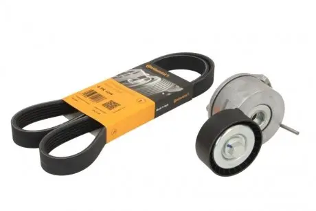 6PK1244K1 Комплект (ремінь+ролики) CONTITECH підбір по vin на Brocar