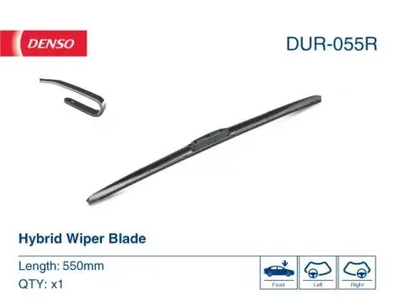 DUR055R Щітка склоочисника DENSO підбір по vin на Brocar