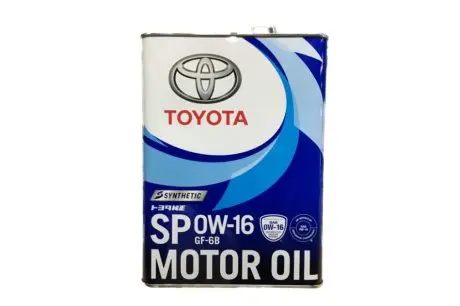 0888013105 Олива SP 0W16 (4L) Toyota / Lexus підбір по vin на Brocar