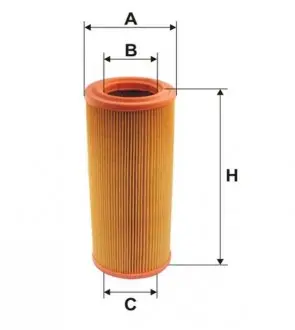 WA6672 Фільтр повітряний WIX FILTERS підбір по vin на Brocar