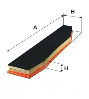 WA9658 Фільтр повітряний WIX FILTERS підбір по vin на Brocar