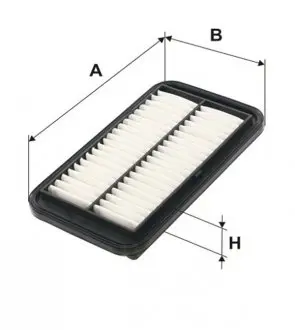 WA9729 Фільтр повітряний WIX FILTERS підбір по vin на Brocar