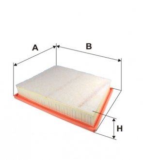 WA9792 Фільтр повітряний WIX FILTERS підбір по vin на Brocar