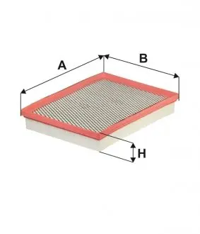 WA9878 Фильтр воздушный WIX FILTERS підбір по vin на Brocar