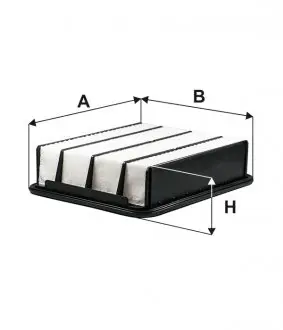 WA9884 Фильтр воздушный WIX FILTERS підбір по vin на Brocar