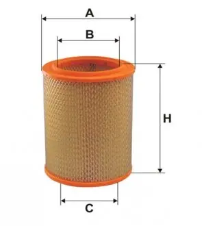 WA6419 Фільтр повітря WIX FILTERS підбір по vin на Brocar