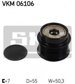 VKM06106 Шків привідного паса SKF підбір по vin на Brocar