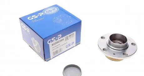 9228036K Подшипник ступицы (задней) Skoda Fabia 99-/VW Polo 01-(+ABS)(к-кт) GSP подбор по vin на Brocar