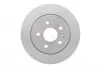 0986479645 Диск тормозной (задний) Opel Astra H/J 06- (268x12) BOSCH підбір по vin на Brocar