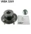 Комплект подшипника ступицы колеса SKF VKBA 3269