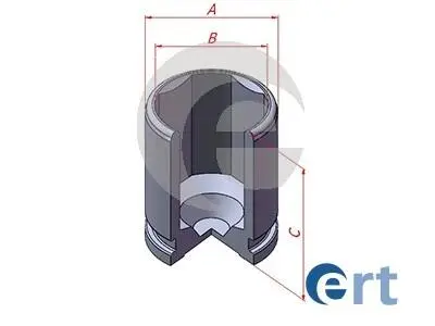 151439C Поршень супорта (заднього) Citroen C4/Peugeot 308 13- (38x53mm) (Bosch) ERT підбір по vin на Brocar