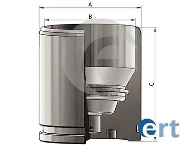 151430C Поршенек суппорта (заднего) Opel Movano/Renault Master 10- (60x54mm) (Brembo) ERT подбор по vin на Brocar