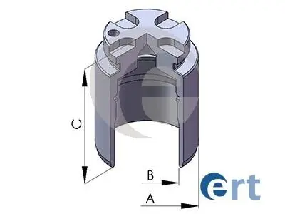 150984C Поршень супорта (переднього) Opel Astra G/H 97-10 (36x46.9mm) ERT підбір по vin на Brocar