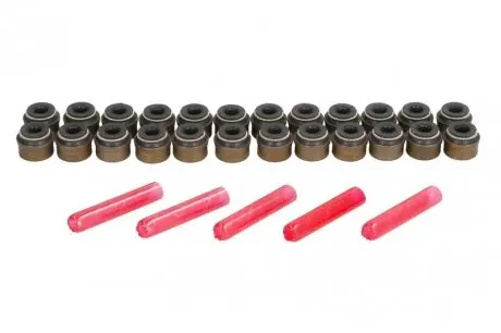 235650 Сальник клапана (впуск/випуск) VW T4 2.8 VR6/T5 3.2 V6 00-09 (к-кт 24шт) ELRING підбір по vin на Brocar