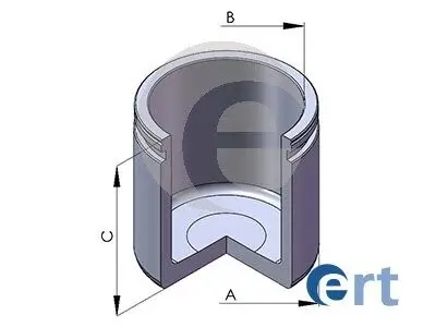 150695C Поршенек суппорта (переднего) MB Sprinter/VW Crafter (48x60,5mm) (Brembo) ERT подбор по vin на Brocar