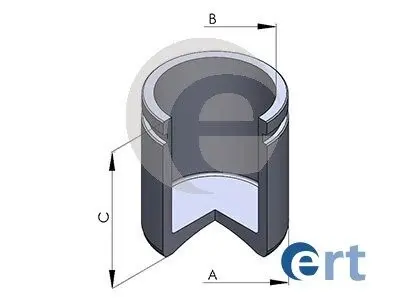 150516C Поршень гальмівної системи ERT підбір по vin на Brocar