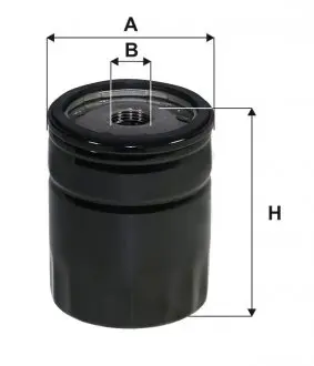 WL7551 Фільтр масляний WIX FILTERS підбір по vin на Brocar