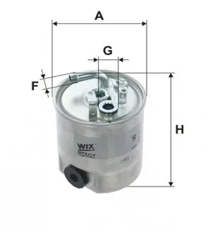 WF8454 Фильтр топливный WIX FILTERS подбор по vin на Brocar