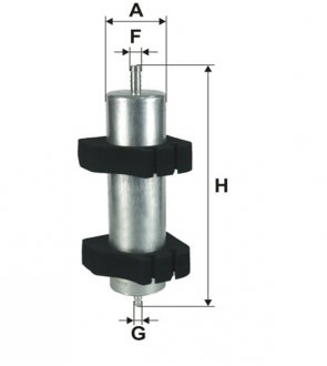 WF8486 Фільтр паливний WIX FILTERS підбір по vin на Brocar