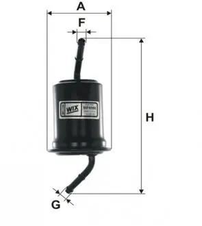 WF8080 Фильтр топливный Mazda 323 -01 WIX FILTERS подбор по vin на Brocar