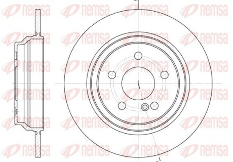 686400 Диск тормозной REMSA підбір по vin на Brocar