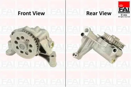 OP329 Масляна помпа VAG A1/A3/Fabia/Octavia/Rapid/Caddy III/Crafter/Golf VI/T-5 1.6Tdi/2.0Tdi FAI AUTOPARTS підбір по vin на Brocar