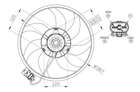 47914 DMUCHAWA OPEL NRF подбор по vin на Brocar