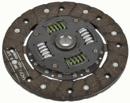 1878005782 Диск сцепления VW Golf/Jetta &quot;1,3-1,6 &quot;76-90 SACHS підбір по vin на Brocar