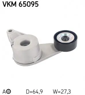 VKM65095 Натяжний ролик SKF підбір по vin на Brocar