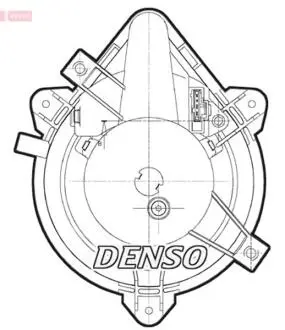 DEA09044 Вентилятор опалення DENSO підбір по vin на Brocar